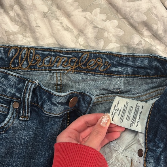 Wrangler Boot Cut Jeans Size 27x34 - Picture 4 of 5